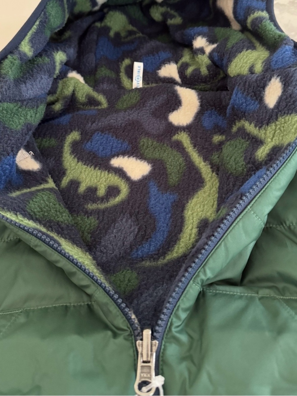 Columbia Kids Reversible Dinosaur Double Trouble Jacket Boys Size 4 NEW - Picture 3 of 5
